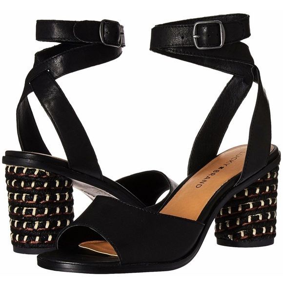 Lucky Brand Shoes - Lucky Brand Pernila Strappy Ankle Heels Sz 8